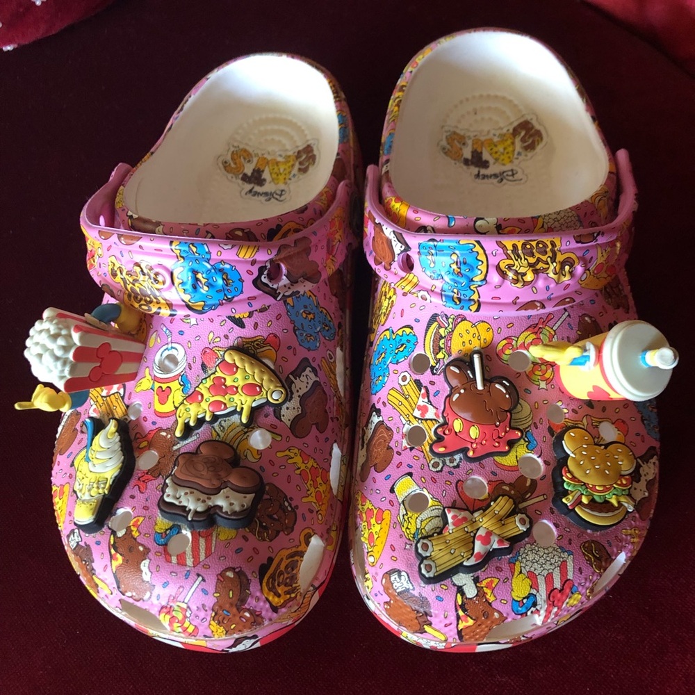 Disneyland Disney Eats Mickey snacks crocs